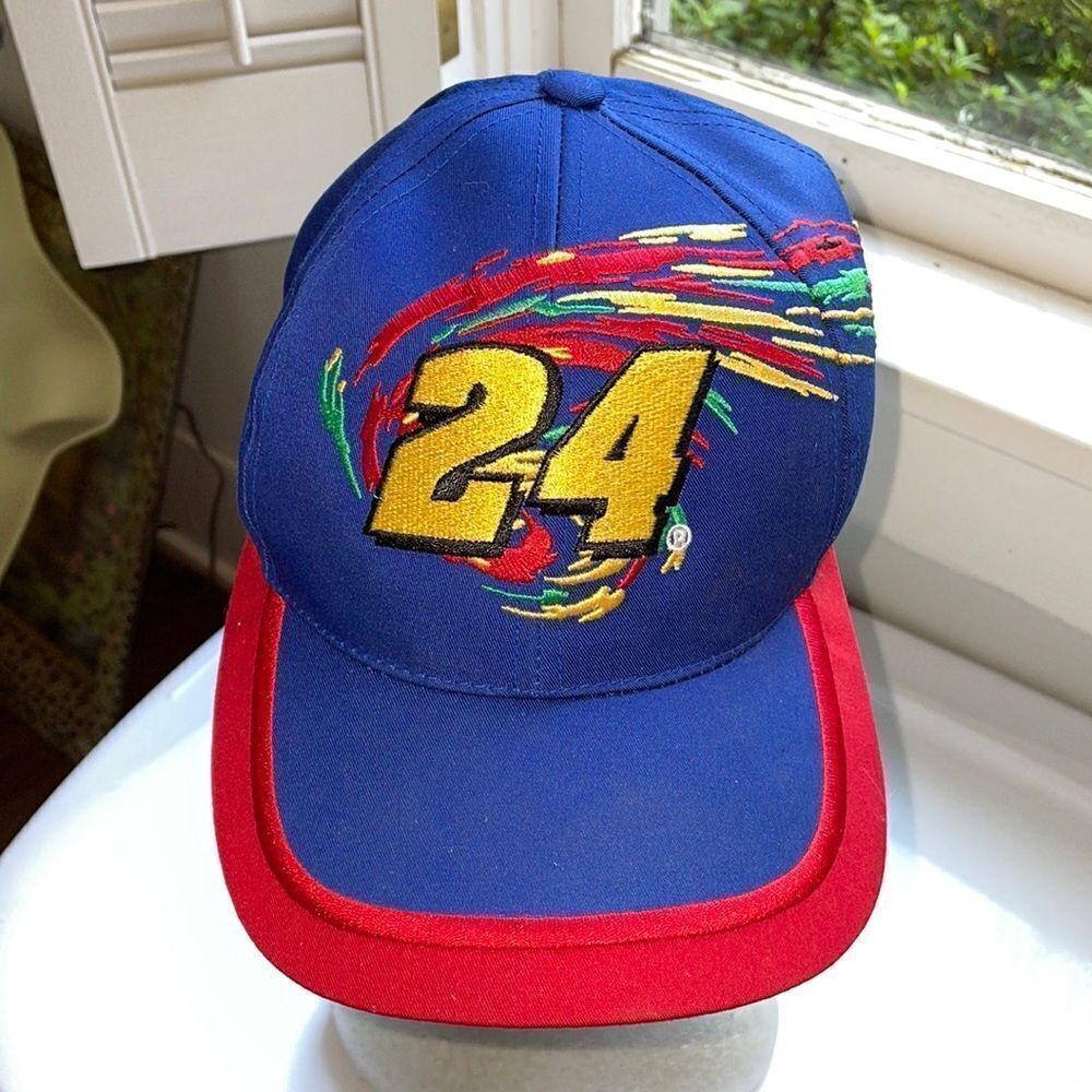 Vintage 2000 Nascar Jeff Gordon Brickyard 400 embroidered “24” cap